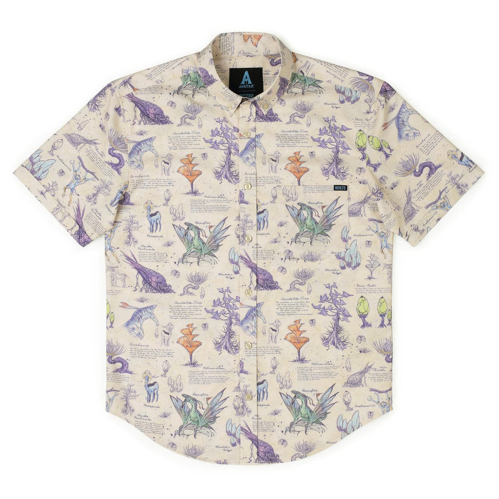 RSVLTS Pages of Pandora KUNUFLEX Short Sleeve Shirt in Multicolor — detail 5
