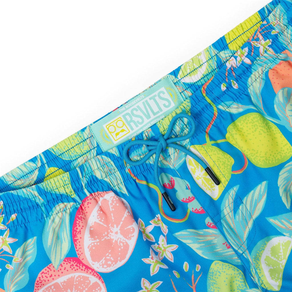 RSVLTS Citrush Hybrid Shorts in Blue — detail 3