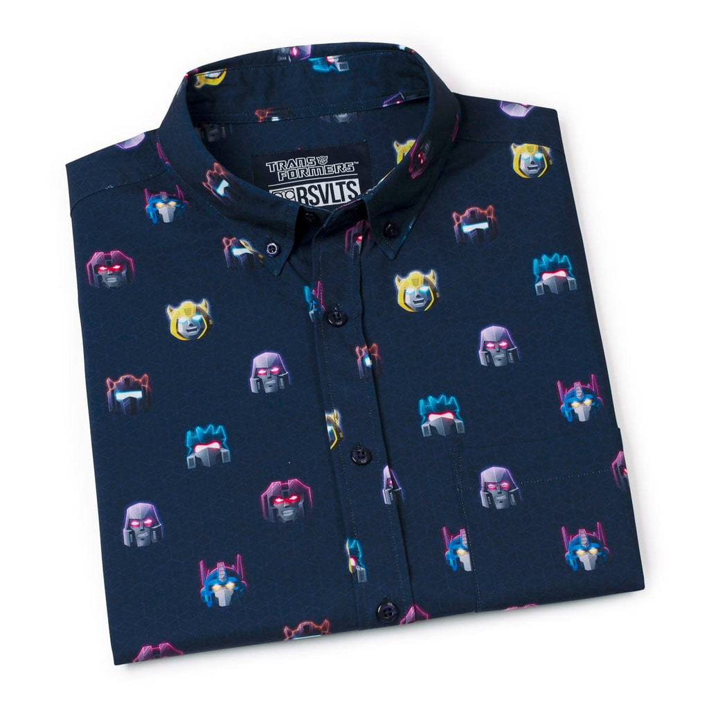 RSVLTS Energon84 KUNUFLEX Short Sleeve Shirt in Blue — detail 11