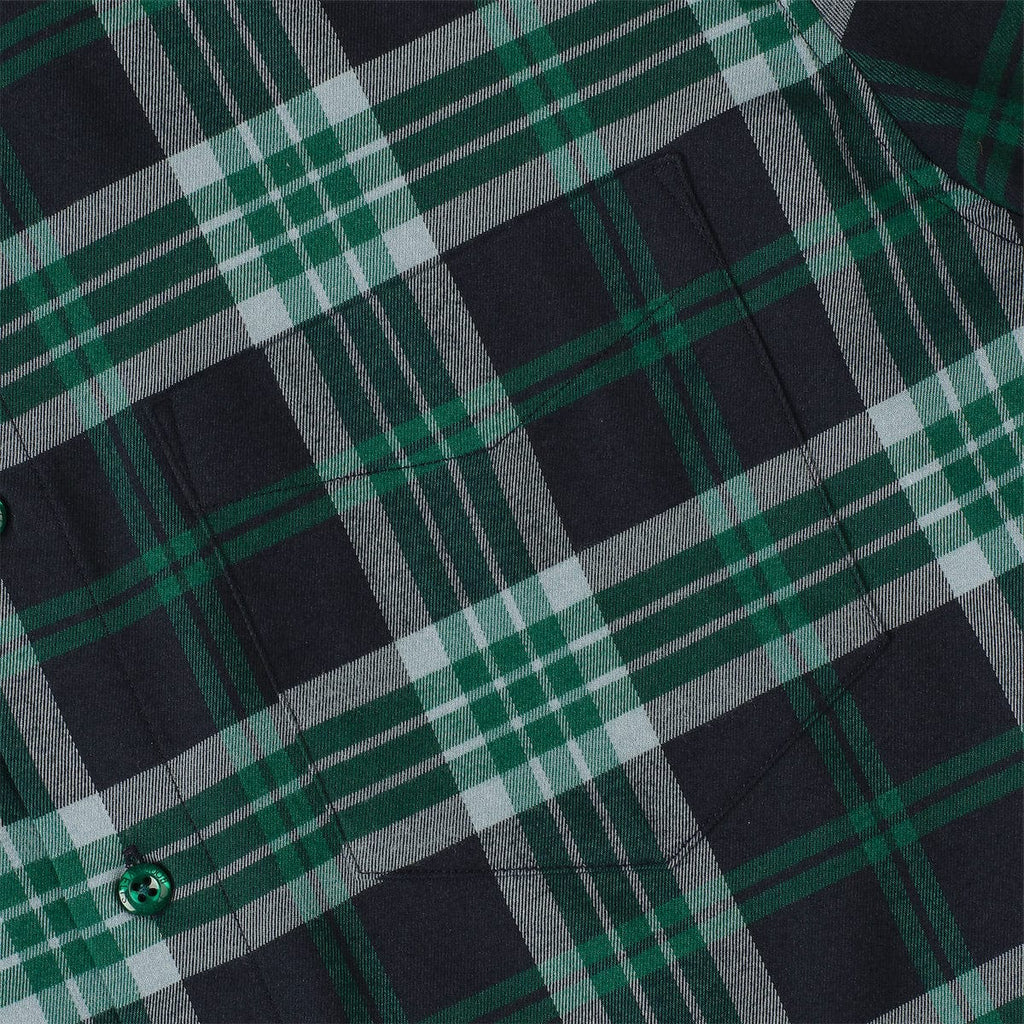 RSVLTS Ned Flanders BorlandFlex Long Sleeve Flannel (2024 Fit) in Blue — detail 5