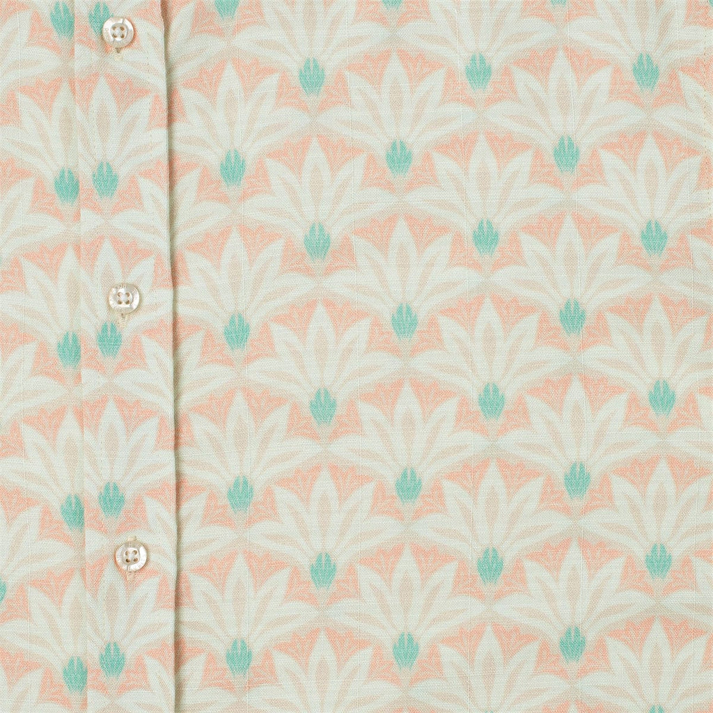 RSVLTS Terragave Bamboo Short Sleeve Shirt in Neutral — detail 5