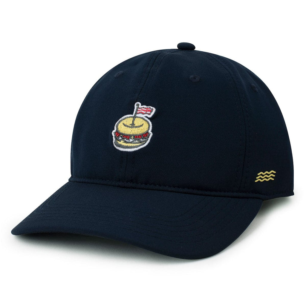 RSVLTS Bagel Sandy Performance Hat in Black — front view