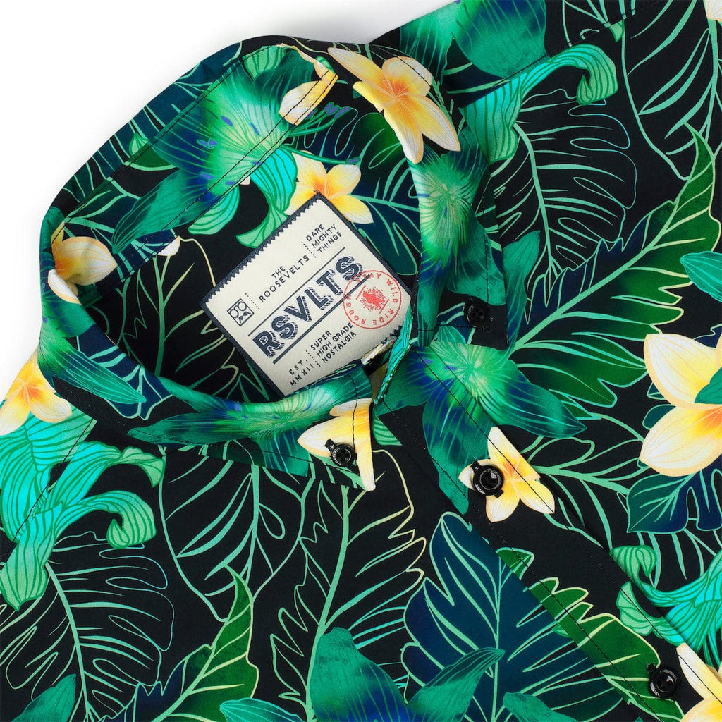 RSVLTS Garden Glow KUNUFLEX Short Sleeve Shirt — detail 4