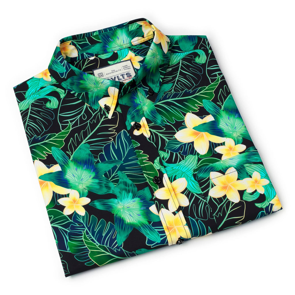 RSVLTS Garden Glow KUNUFLEX Short Sleeve Shirt — detail 6