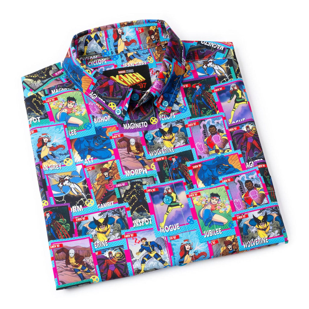 RSVLTS Packs a Punch KUNUFLEX Short Sleeve Shirt in Multicolor — detail 8