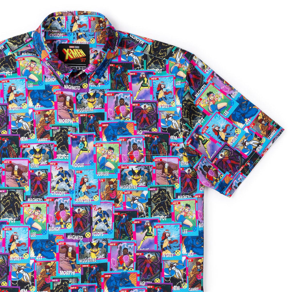 RSVLTS Packs a Punch KUNUFLEX Short Sleeve Shirt in Multicolor — front view