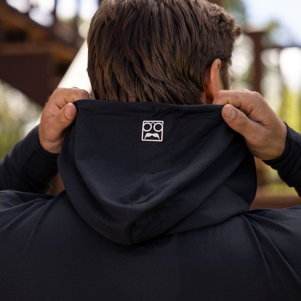 RSVLTS Galaxy Black Performance Hoodie in Black — detail 9