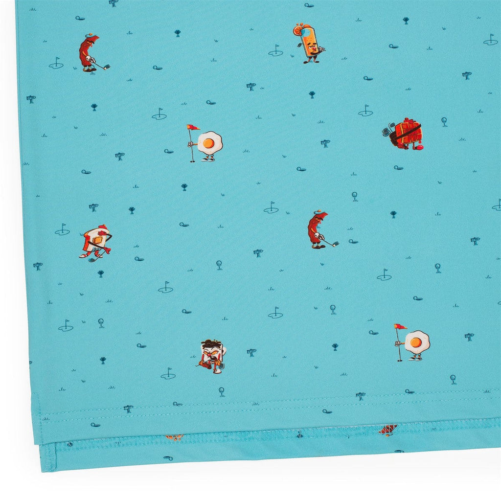 RSVLTS Bacon, Egg & Tees All-Day Polo in Blue — detail 8