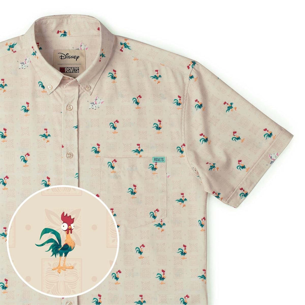 RSVLTS Heihei and Pua KUNUFLEX Short Sleeve Shirt — front view