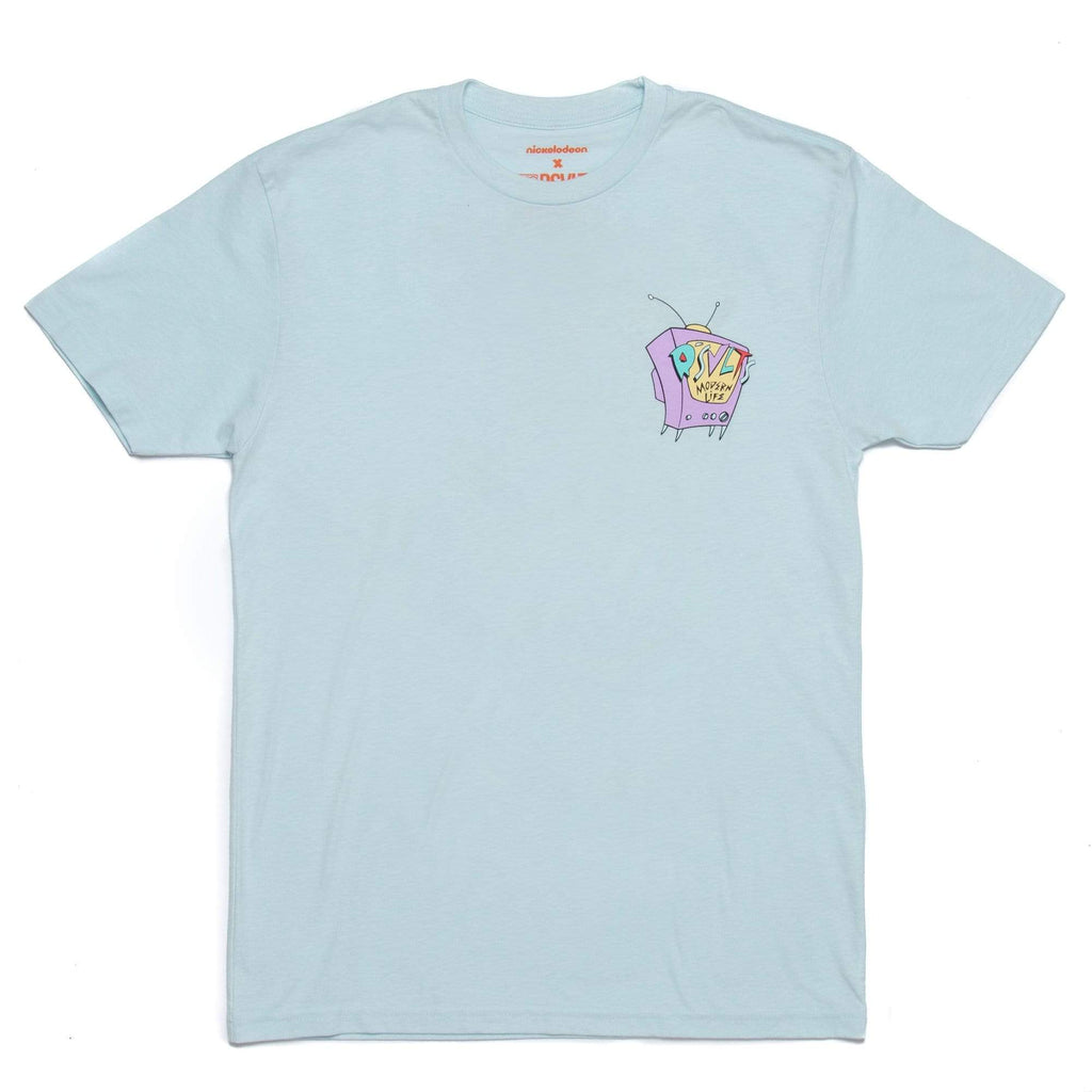 RSVLTS Leisure Life Crewneck Tee in Blue — detail 2