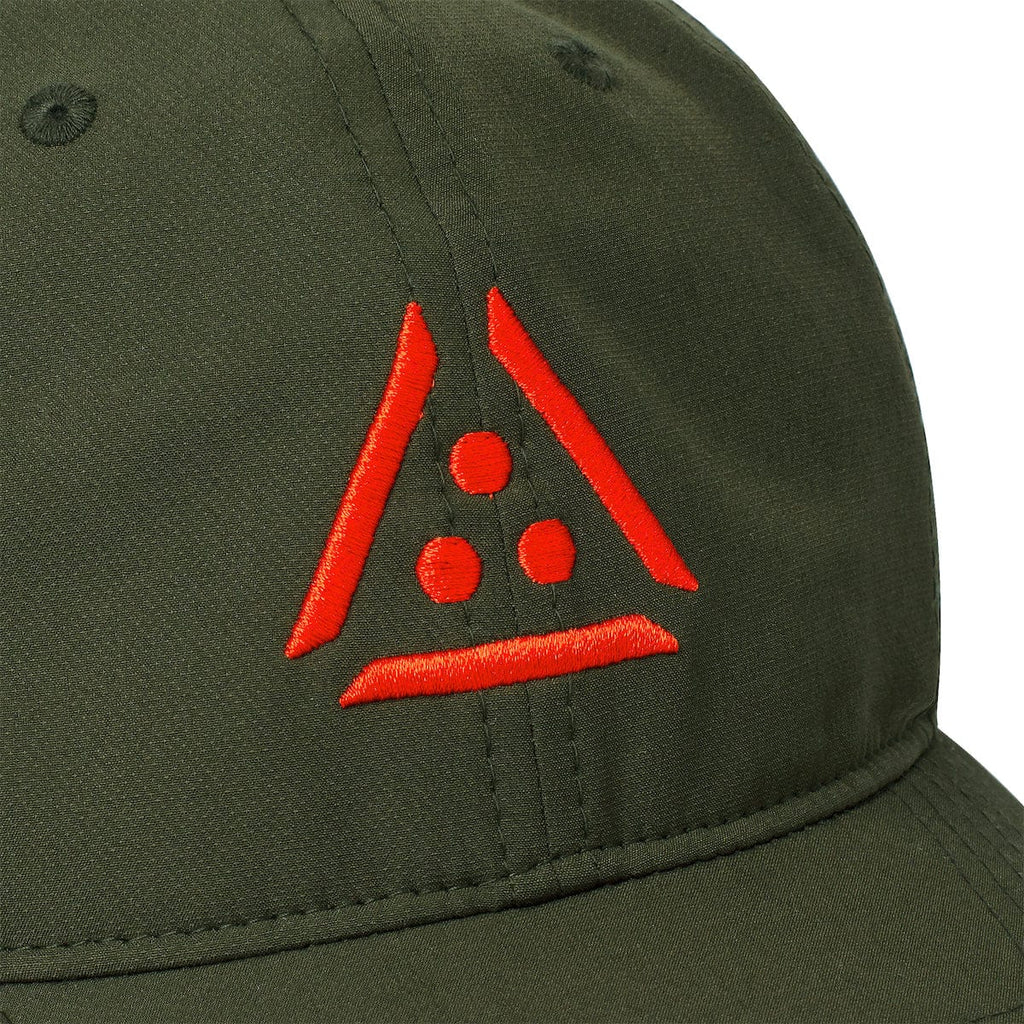 RSVLTS Target Locked Performance Hat in Green — detail 5