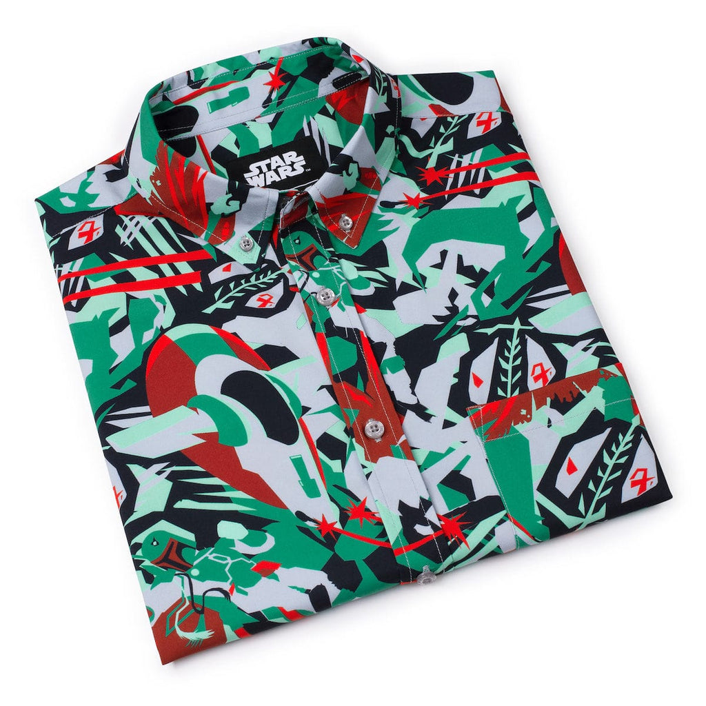 RSVLTS Boba Blast KUNUFLEX Short Sleeve Shirt in Black — detail 9