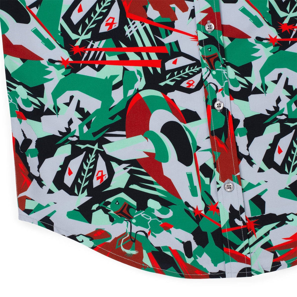 RSVLTS Boba Blast KUNUFLEX Short Sleeve Shirt in Black — detail 8