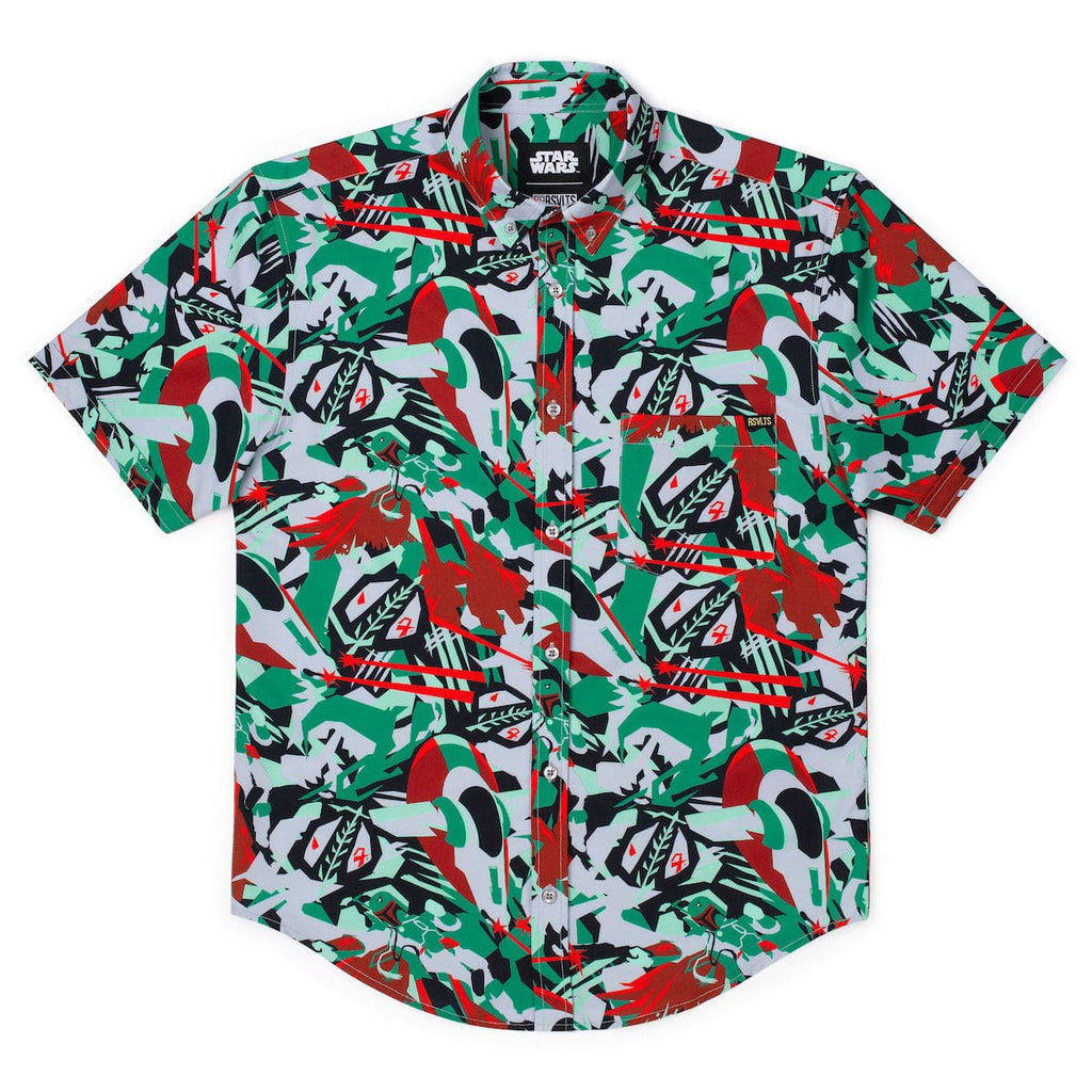 RSVLTS Boba Blast KUNUFLEX Short Sleeve Shirt in Black — detail 6