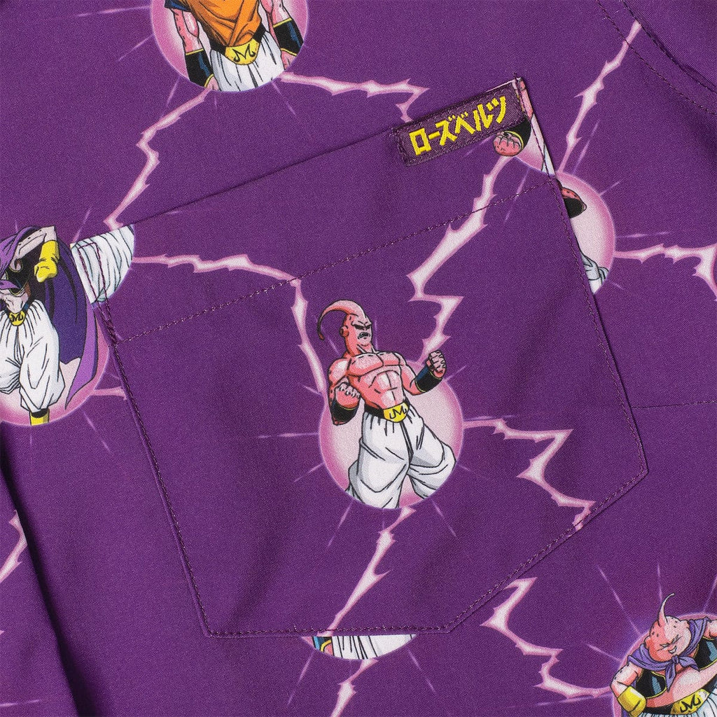 RSVLTS The Many Forms of Buu Women's KUNUFLEX Short Sleeve Shirt in Purple — detail 3