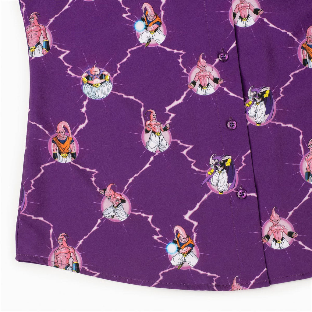 RSVLTS The Many Forms of Buu Women's KUNUFLEX Short Sleeve Shirt in Purple — detail 5