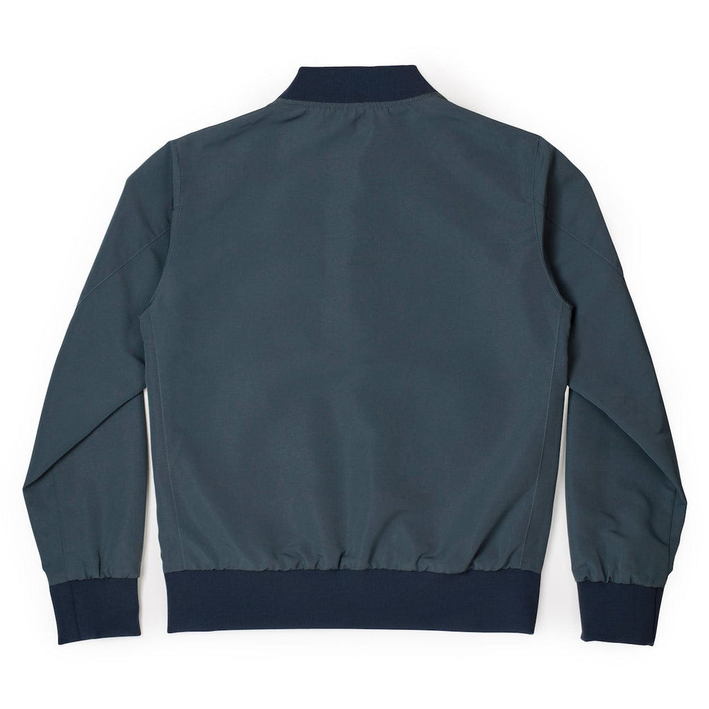 RSVLTS Stormy Weather Reversible Bomber Jacket in Blue — detail 6