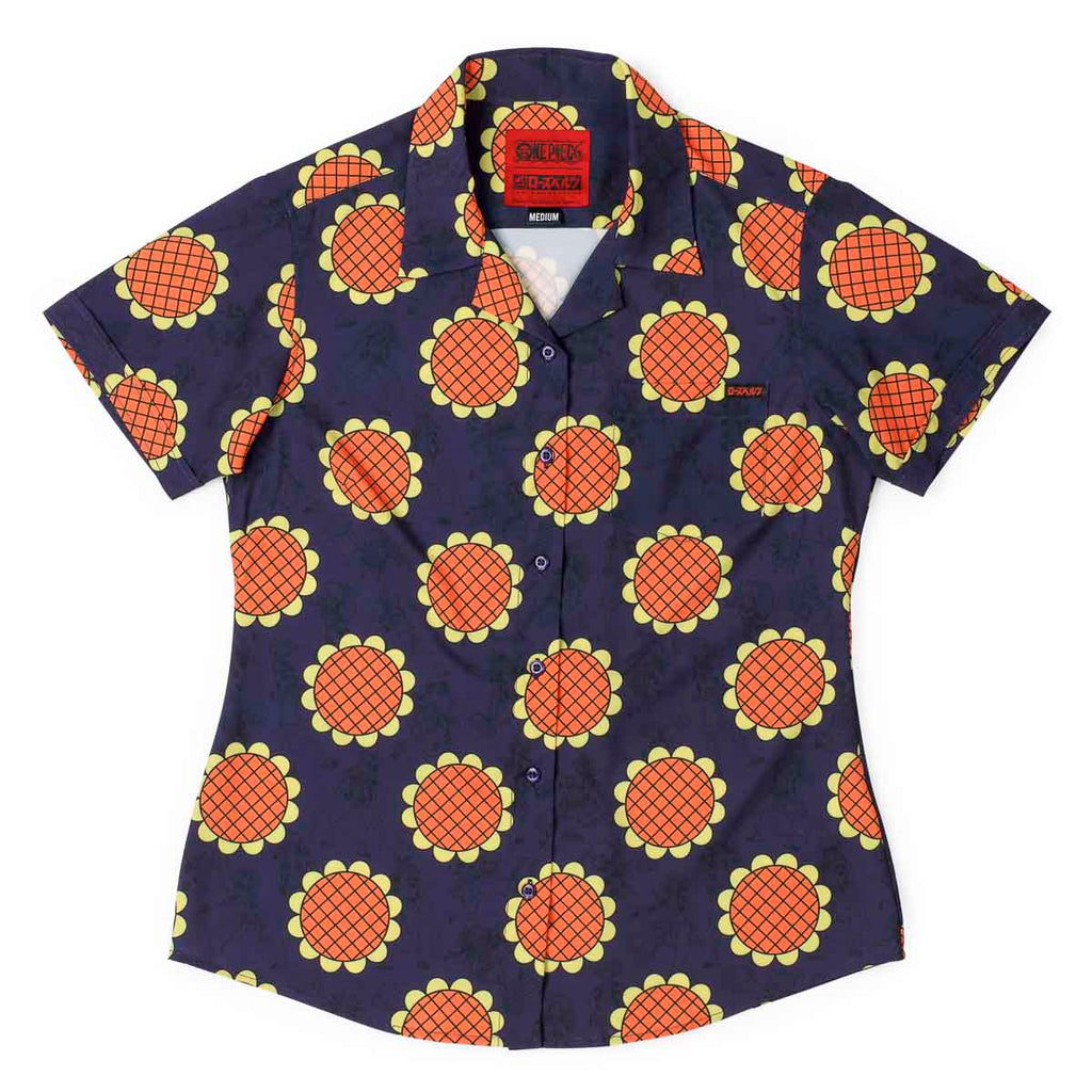 RSVLTS Shh! I Am Lucy! Women's KUNUFLEX Short Sleeve Shirt in Black — detail 5