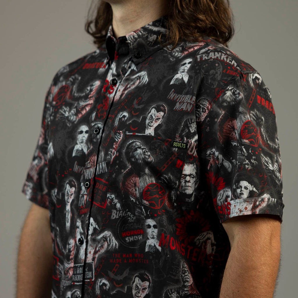 RSVLTS Now Slaying KUNUFLEX Short Sleeve Shirt — detail 7