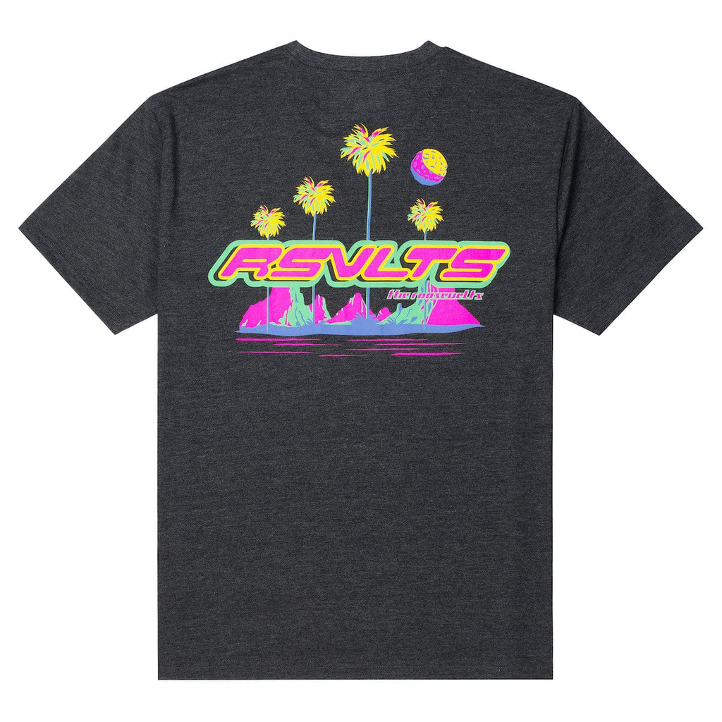 RSVLTS Space Beach Crewneck Tee in Gray — detail 5