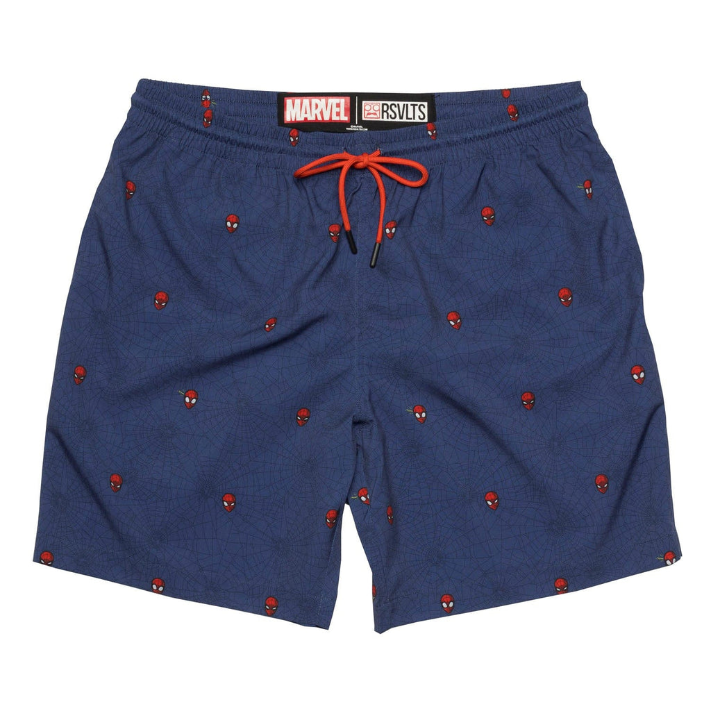 RSVLTS Spidey Hybrid Shorts in Blue — front view