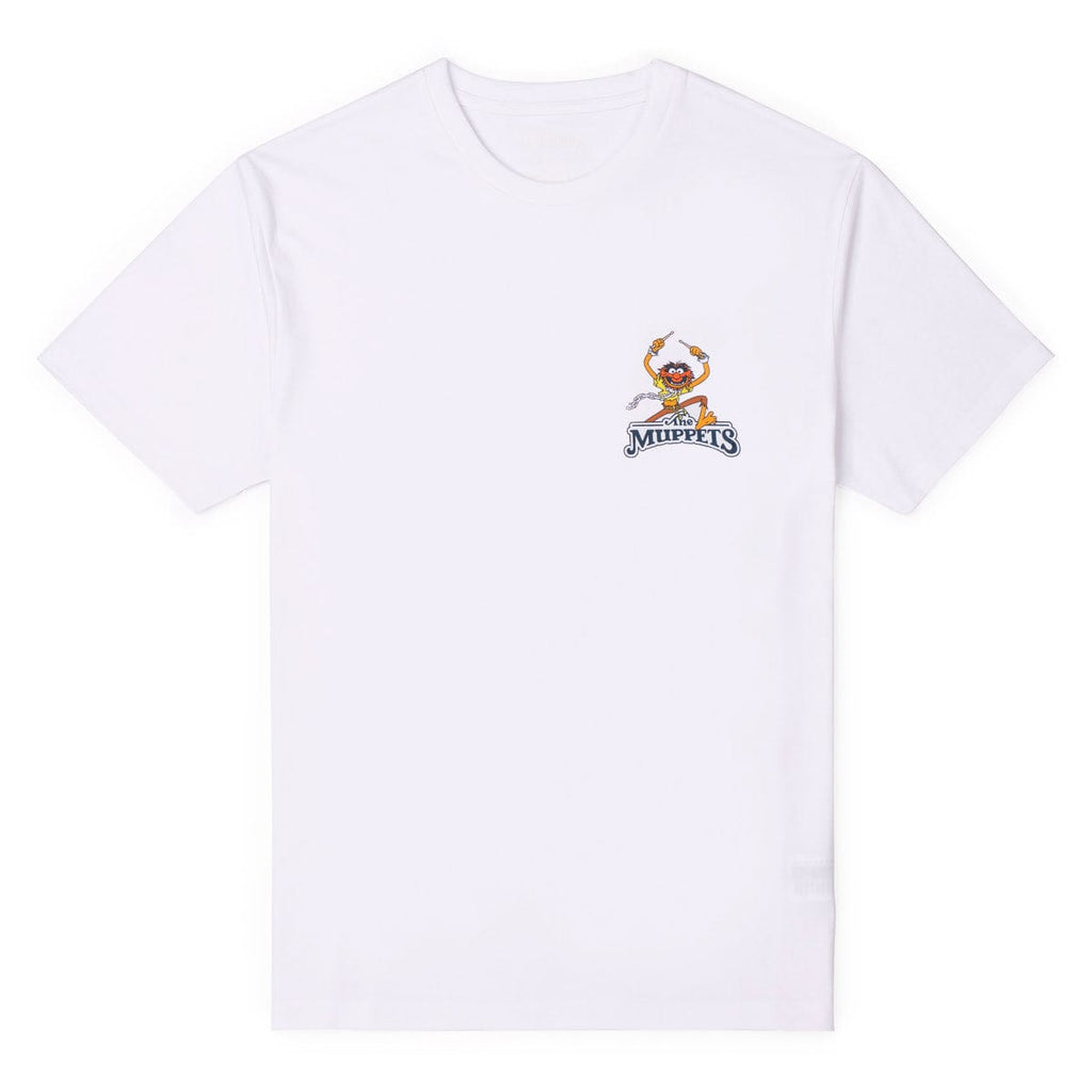 RSVLTS Light the Lights Crewneck Tee in White — detail 2