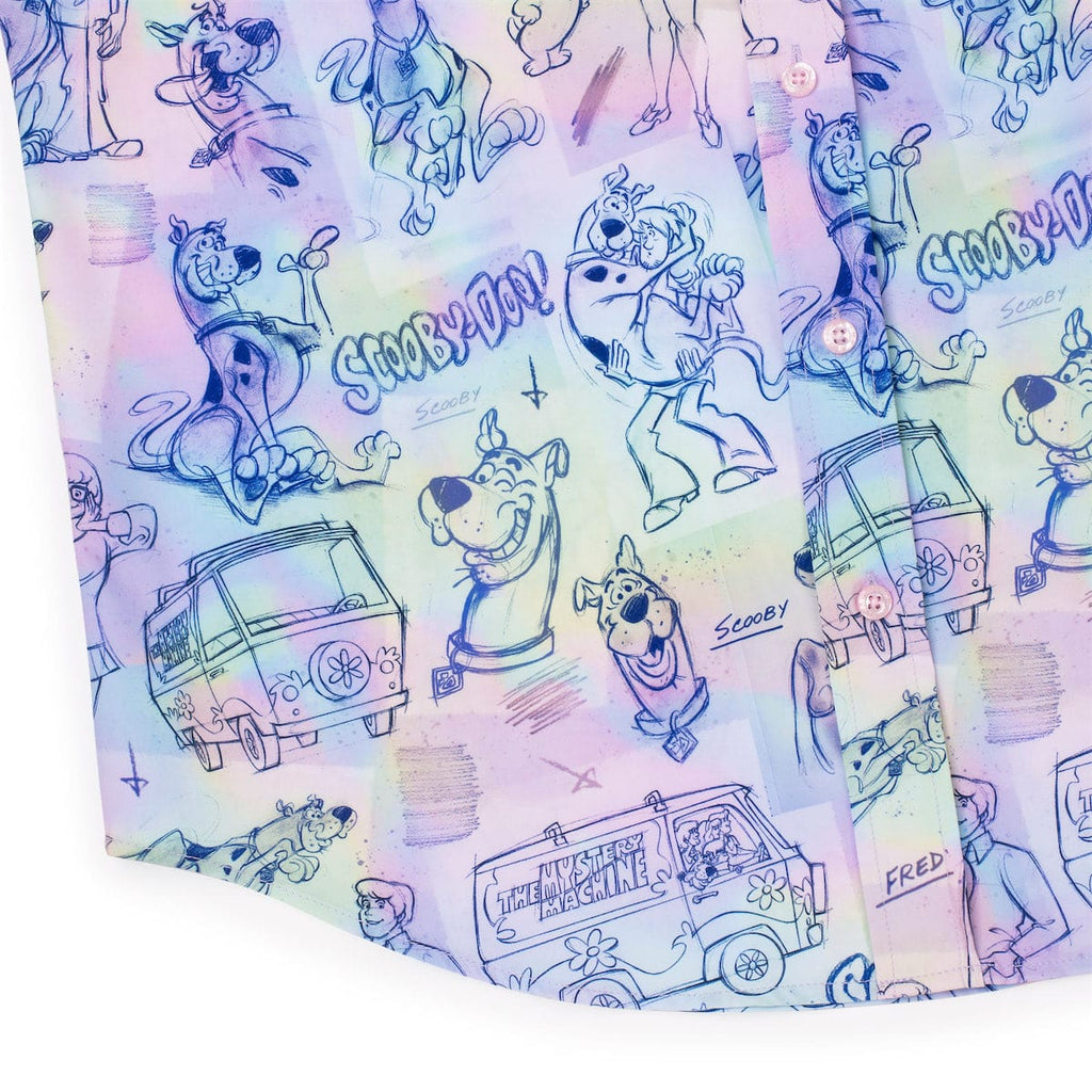 RSVLTS Scooby Doodles KUNUFLEX Short Sleeve Shirt in Multicolor — detail 10