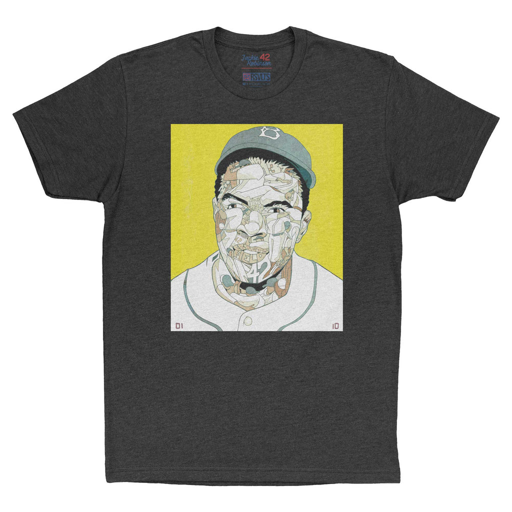 RSVLTS Hate To Lose Crewneck Tee in Black — front view