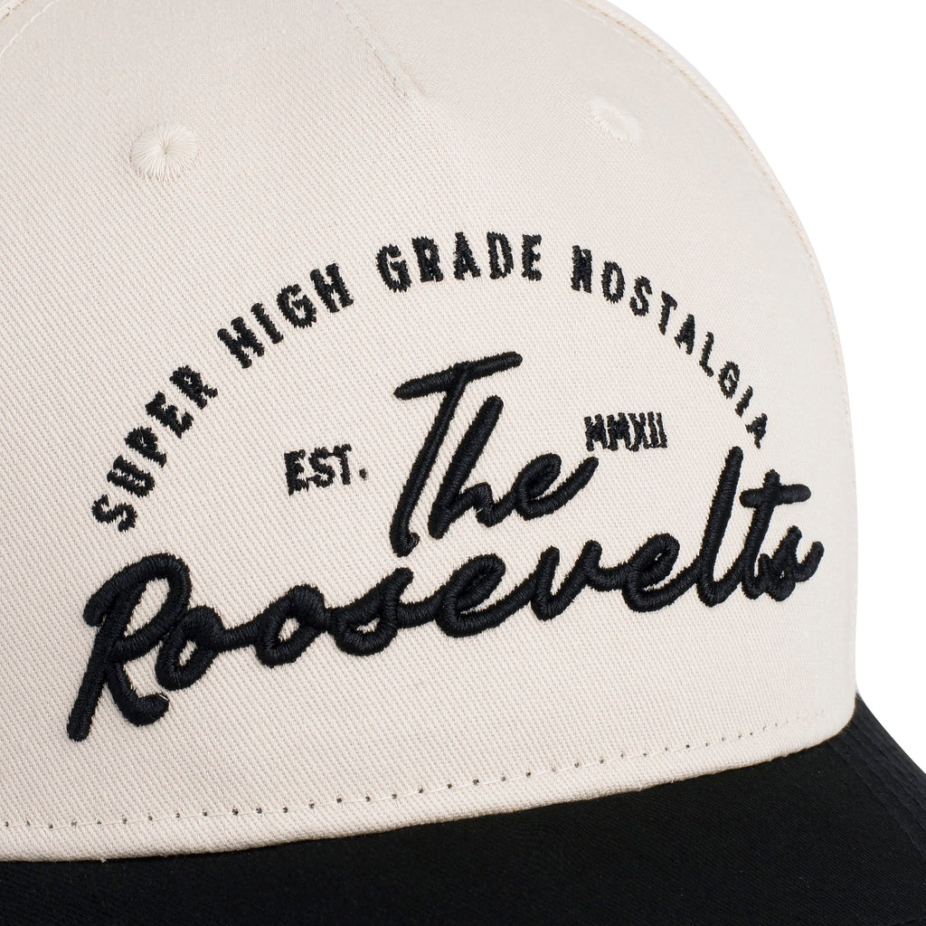 RSVLTS Super High Grade Nostalgia (Black) 5-Panel Hat in Black — detail 5