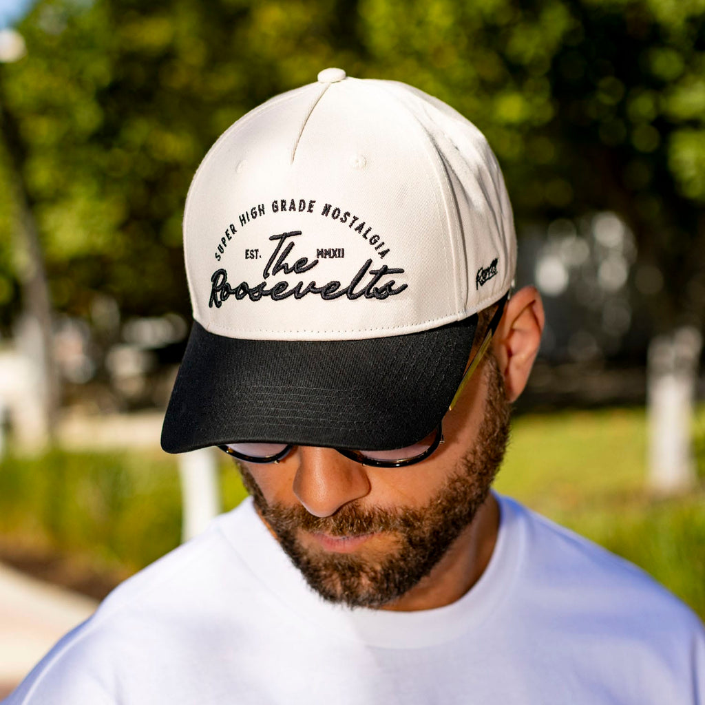 RSVLTS Super High Grade Nostalgia (Black) 5-Panel Hat in Black — detail 4