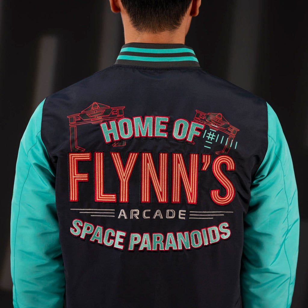 RSVLTS Light Suit Reversible Bomber Jacket in Black — detail 6