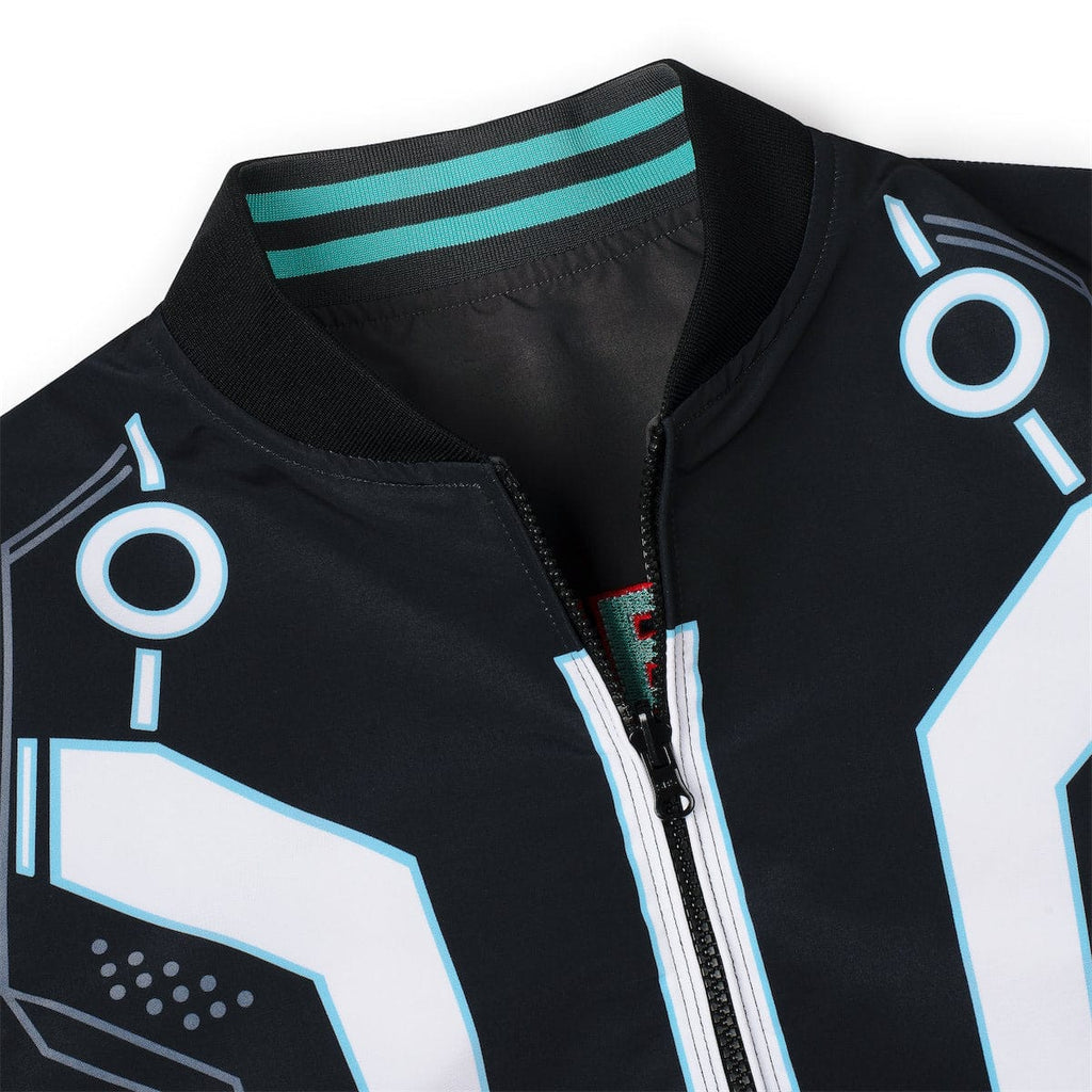 RSVLTS Light Suit Reversible Bomber Jacket in Black — detail 12