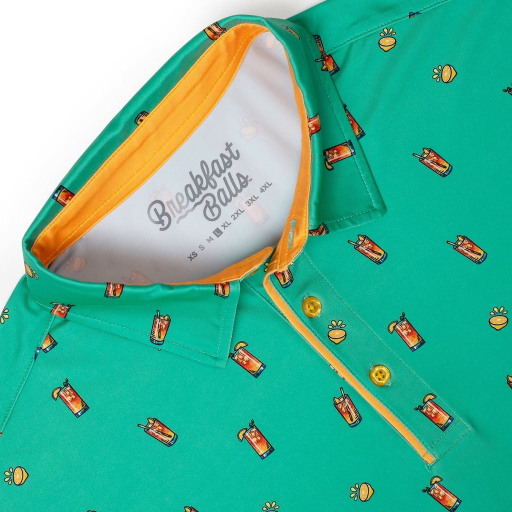 RSVLTS Palms Away All-Day Polo in Green — detail 3