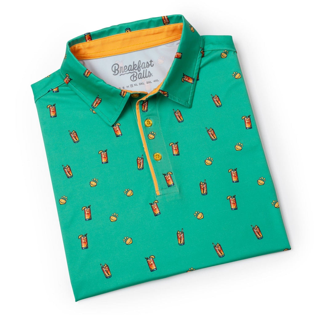 RSVLTS Palms Away All-Day Polo in Green — detail 7