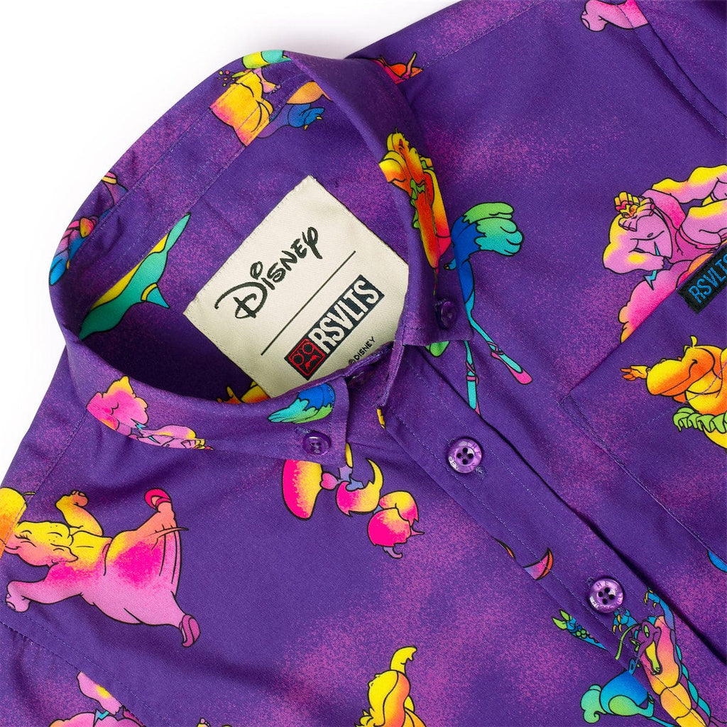 RSVLTS Shall We Dance? Preschool KUNUFLEX Short Sleeve Shirt in Purple — detail 2