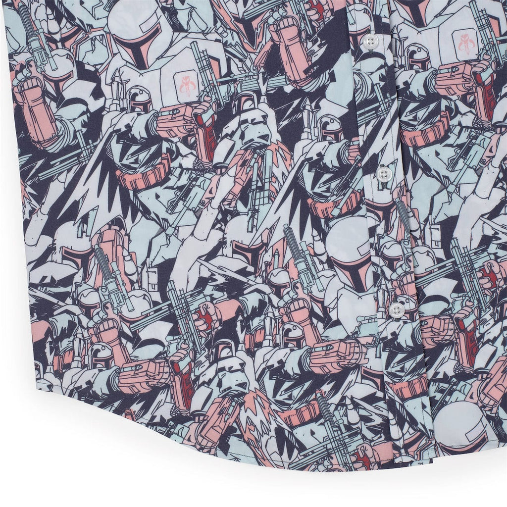 RSVLTS Galactic Bounty KUNUFLEX Short Sleeve Shirt in Multicolor — detail 8