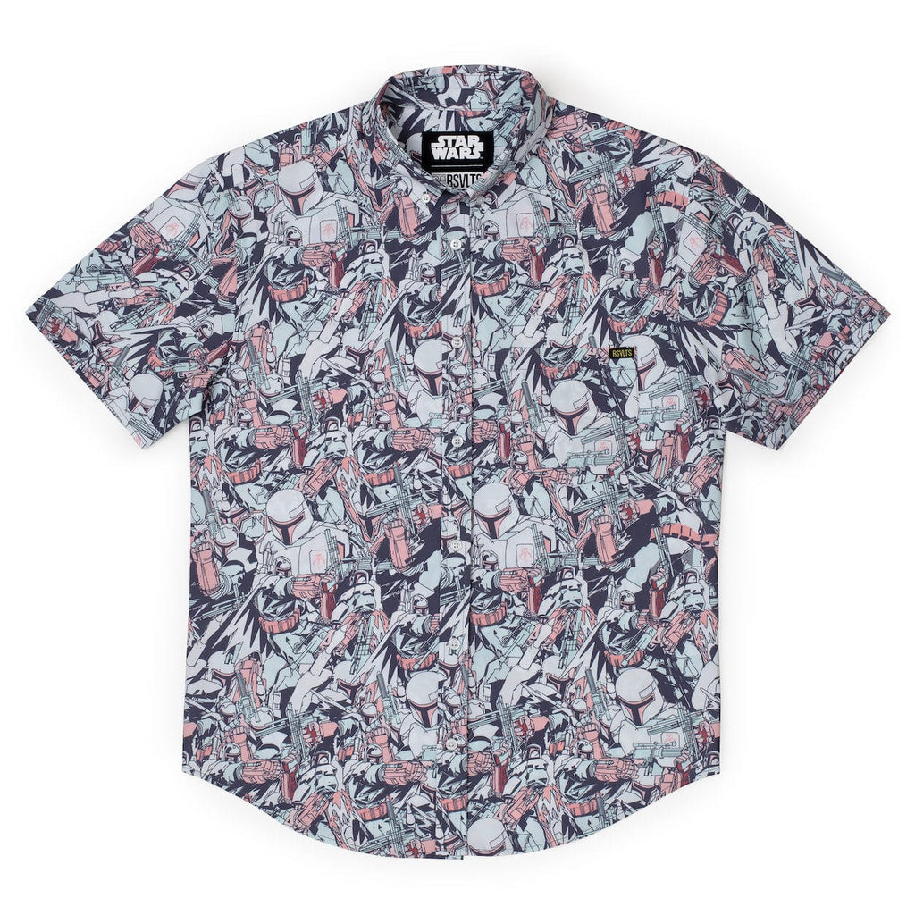 RSVLTS Galactic Bounty KUNUFLEX Short Sleeve Shirt in Multicolor — detail 3