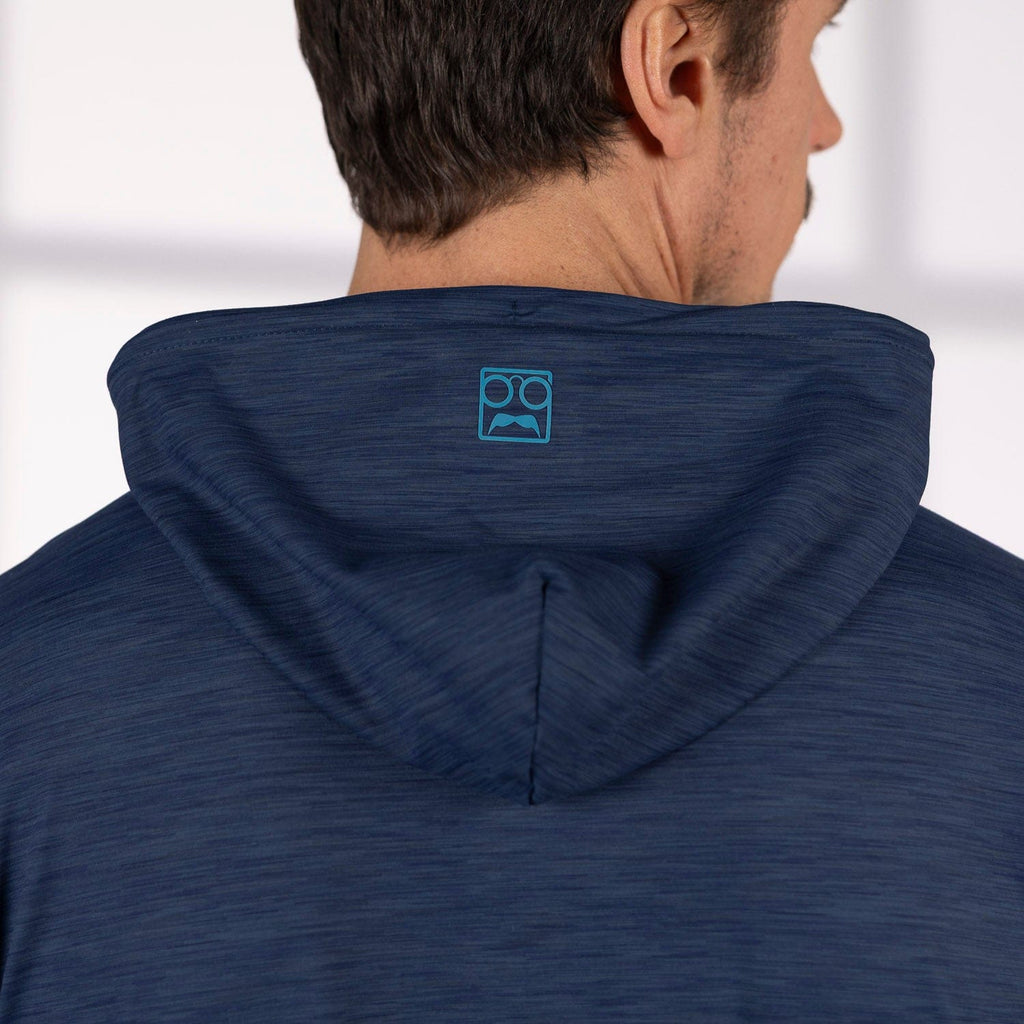 RSVLTS Typhoon Shockwave Performance Hoodie in Blue — detail 5