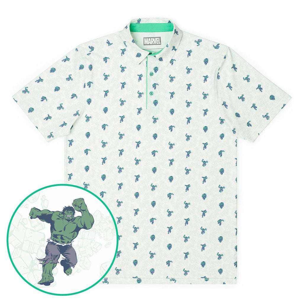 RSVLTS Hulk Out All-Day Polo in Green — front view