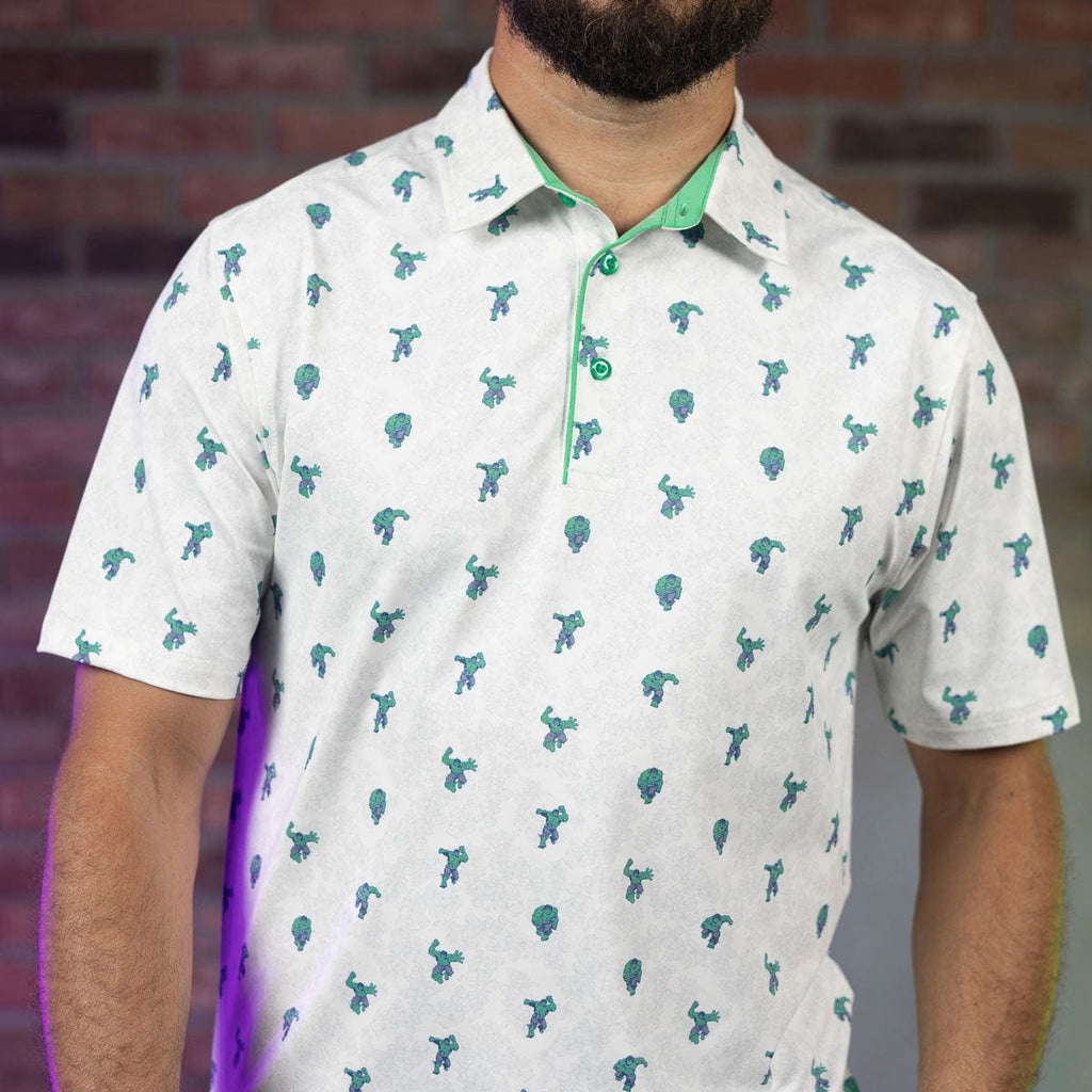 RSVLTS Hulk Out All-Day Polo in Green — detail 8