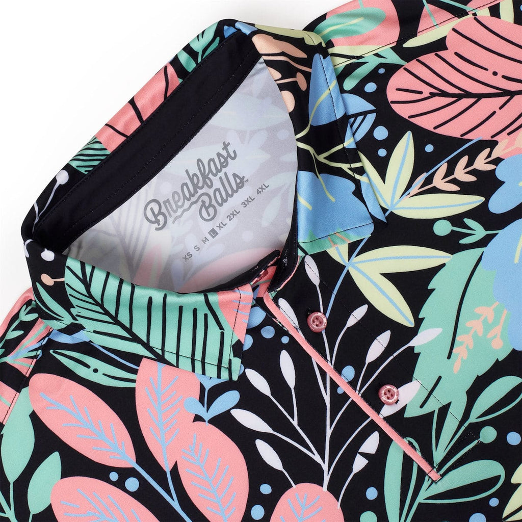 RSVLTS Springaling All-Day Polo in Black — detail 4