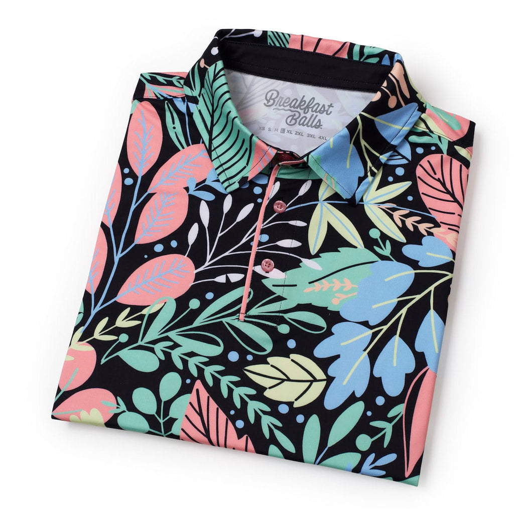 RSVLTS Springaling All-Day Polo in Black — detail 8