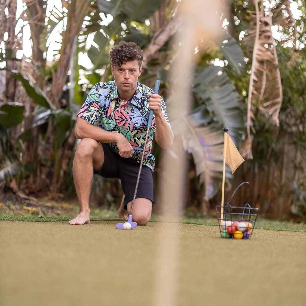 RSVLTS Springaling All-Day Polo in Black — detail 9