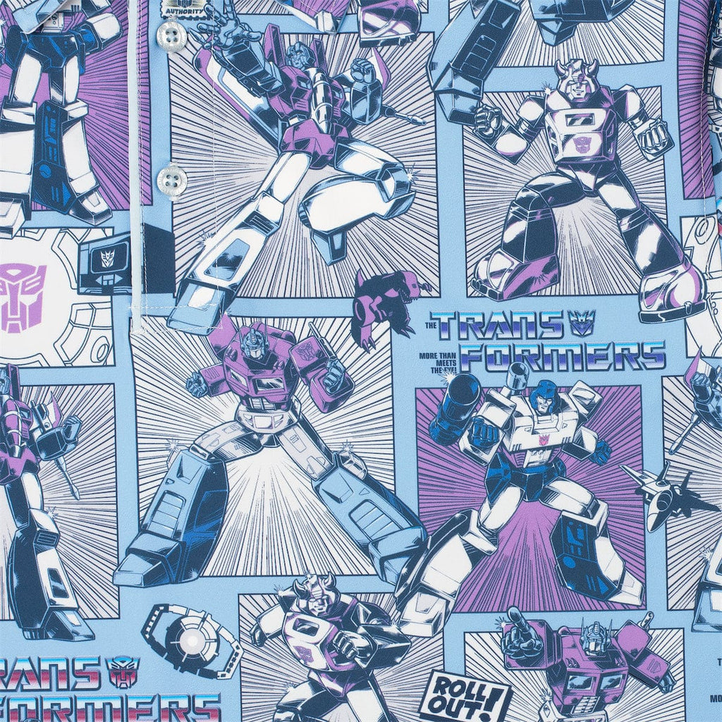 RSVLTS Cybercomics All-Day Polo in Blue — detail 4