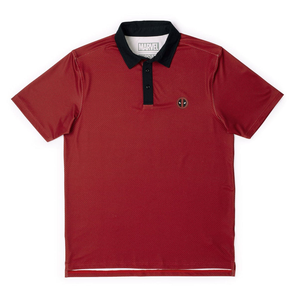 RSVLTS Dead Red All-Day Polo in Red — front view
