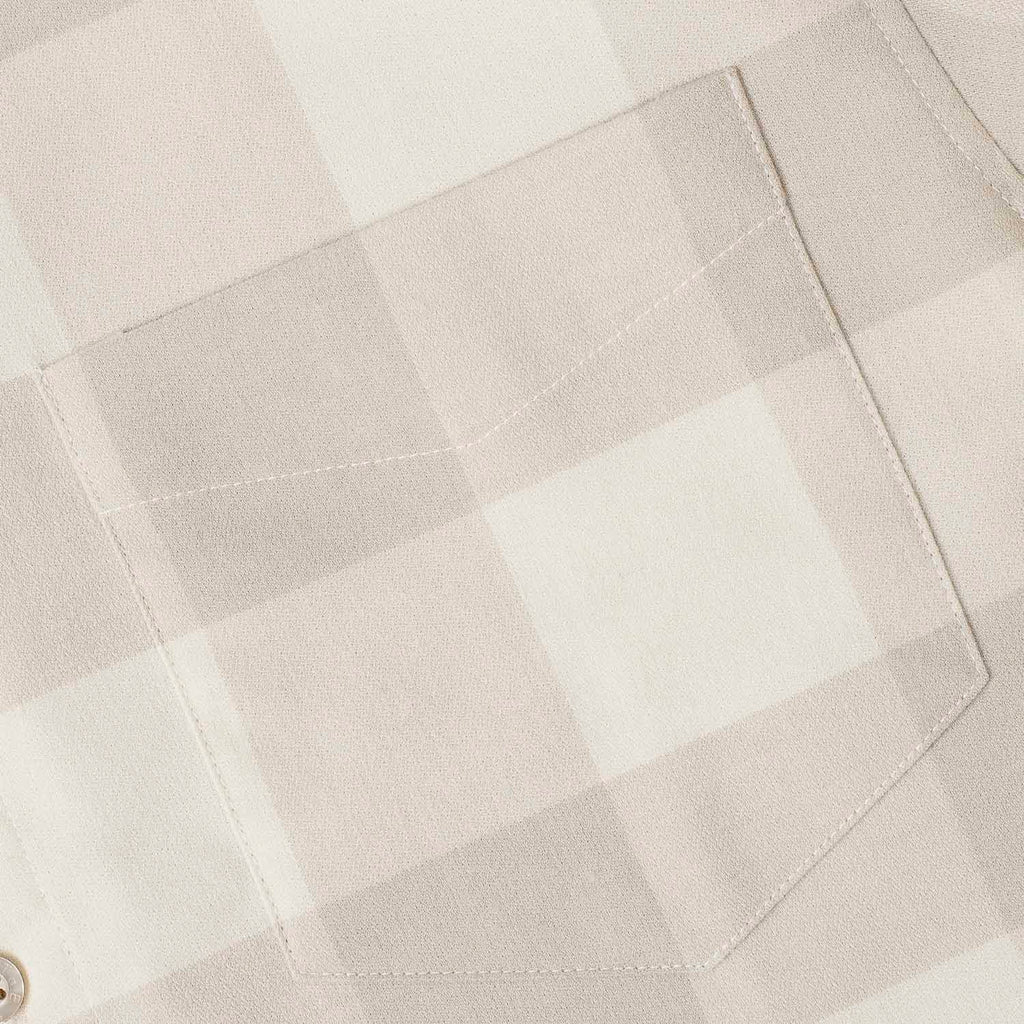 RSVLTS Flanning Tatum BorlandFlex Long Sleeve Flannel in Brown — detail 5