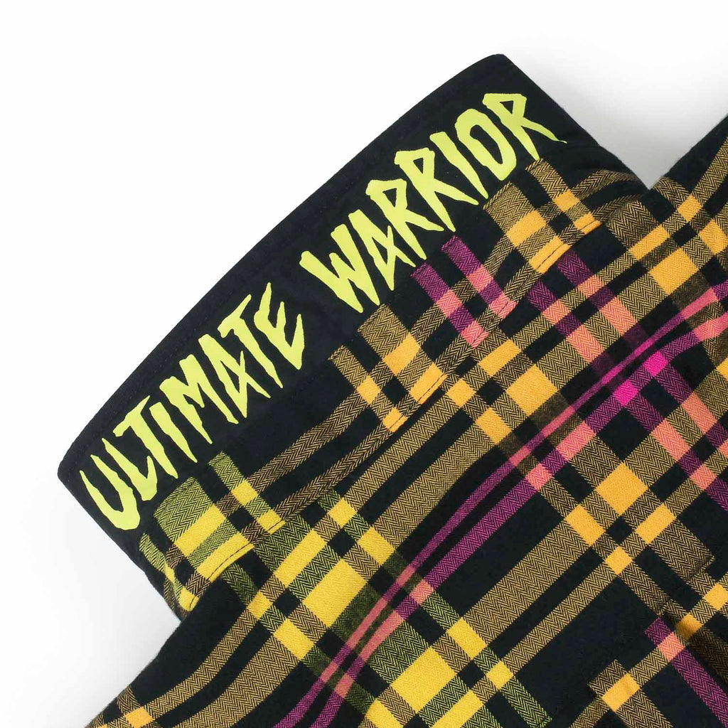 RSVLTS Run Forever BorlandFlex Long Sleeve Flannel in Yellow — detail 8
