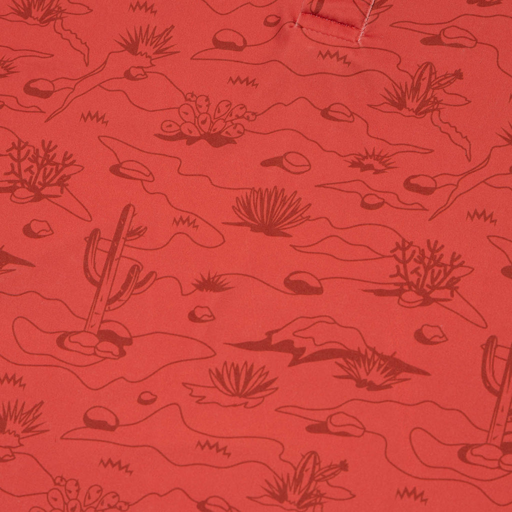 RSVLTS Oasis All-Day Polo in Red — detail 7