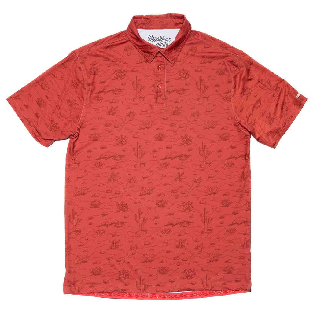 RSVLTS Oasis All-Day Polo in Red — detail 6