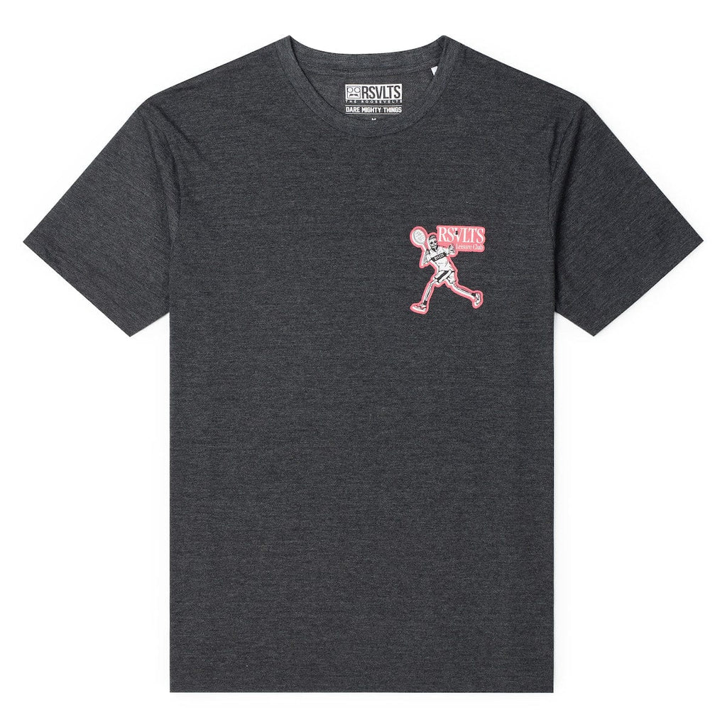 RSVLTS RSVLTS Leisure Club Crewneck Tee in Gray — detail 5